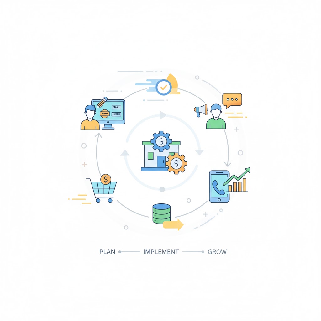 Guía para automatizar procesos en un negocio digital